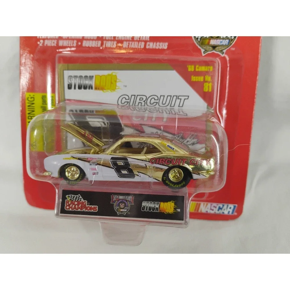 Stock Rods Nascar #81 Hut Stricklin '68‎ Camaro #8 Circuit City Racing Champions